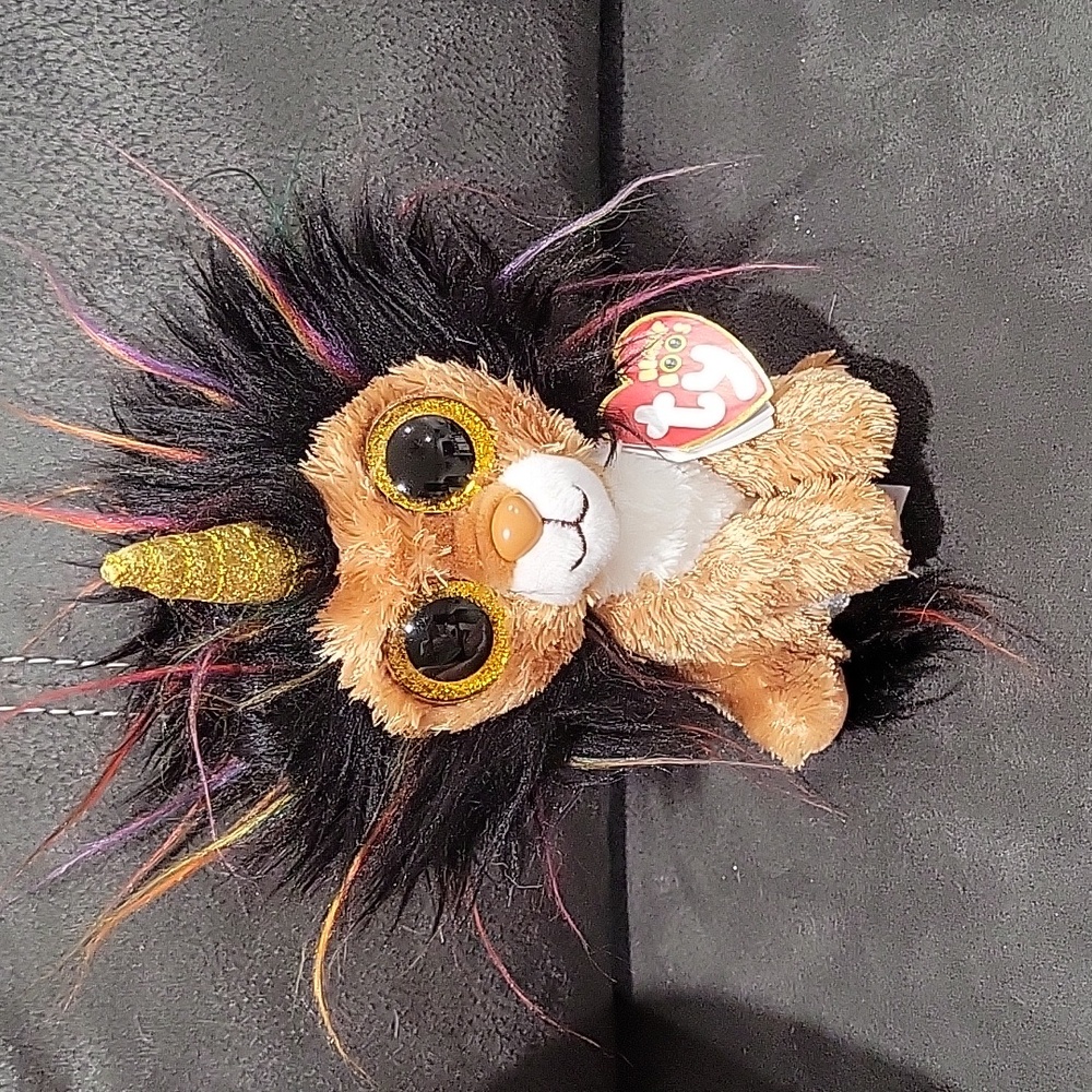 ty Beanie Boo Unicorn Lion